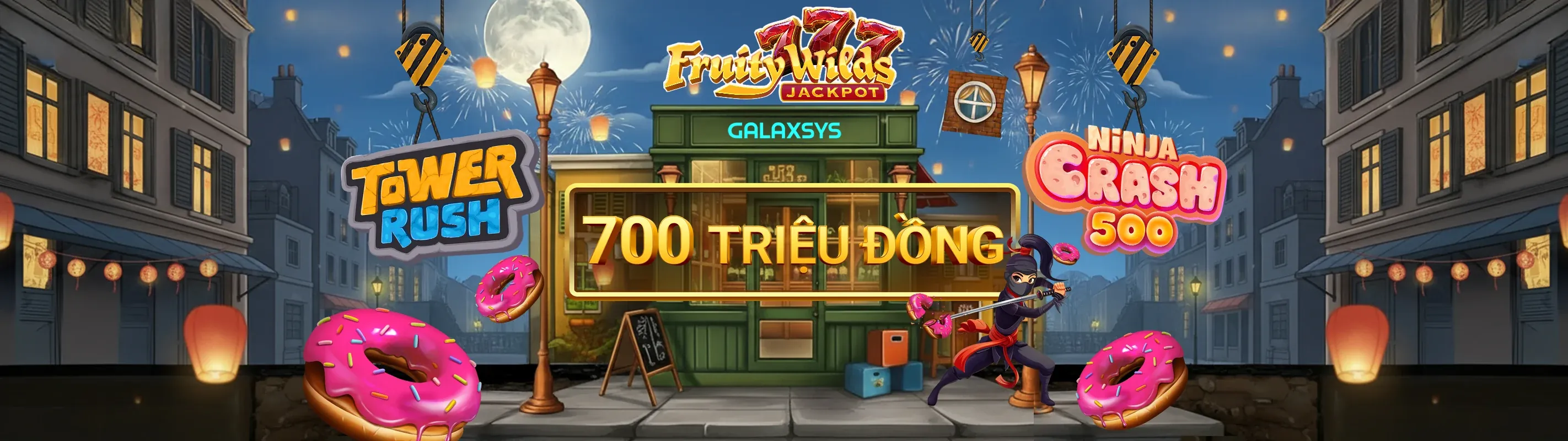 Bánh xe Roulette quay trên nền xanh vàng của choiga68